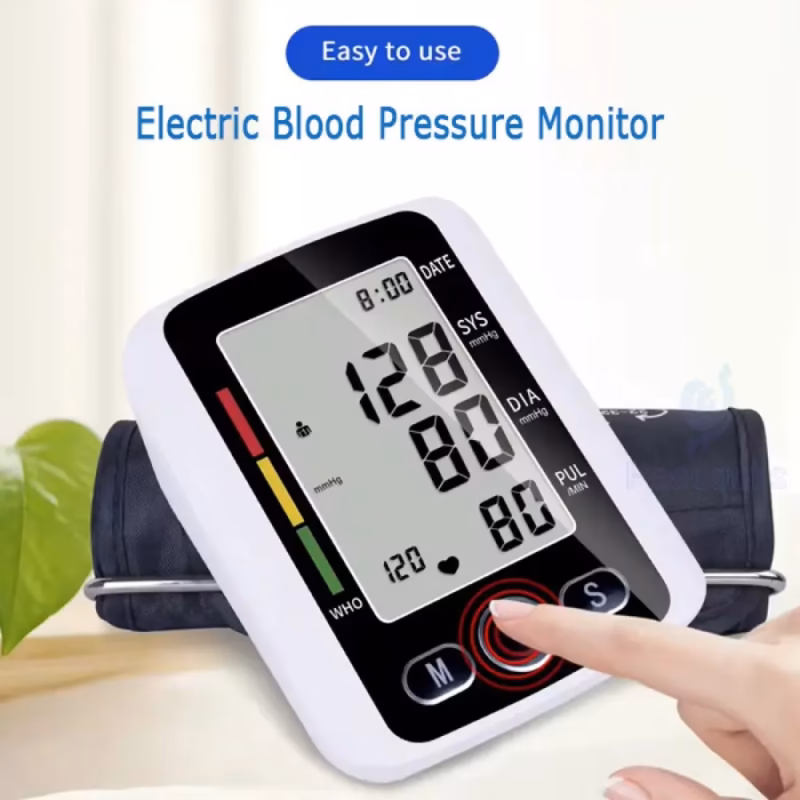 Electronic Blood Pressure Monitor With Voice Function