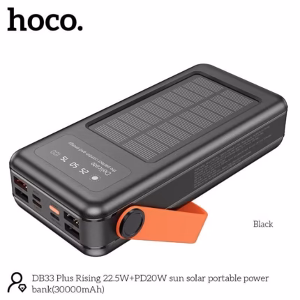 Hoco DB33 Plus 30000mAh Solar Power Bank